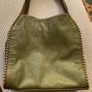 Big Buddha Grayson Army Green Bag